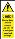 Caution lives depend on this fire equip sign
