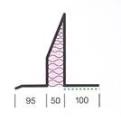50mm Cavity Wall Lintel Standard Duty