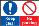 Keep clear no parking sign