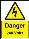 Danger 240 volts sign