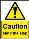 Caution mind the step sign