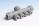 22mm x 10mm 4-Port rail manifold SFM522210S