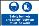 Safety helmets/footwear must be worn sign