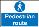 Pedestrian route sign
