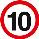 10 mph 