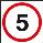 5 mph sign