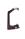 Black Fascia Bracket SQUARE