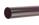 Black 68mm DOWNPIPE 2.5m ROUND
