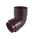 Black 68mm Downpipe Bend 112.5dg ROUND