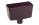 Black 68mm Rainwater Head ROUND