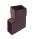 Black 65mm Downpipe Shoe SQUARE