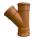 110mm Triple Socket Drain Branch 45