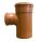 160mm x 110mm Double Socket Drain Branch 87.5 Deg
