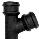 65mm x 112 Painted Cast Iron Round Downpipe Branch CI25JP