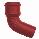 65mm x 112 Primed Cast Iron Round Downpipe Bend CI25B112