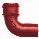 65mm x 90 Primed Cast Iron Round Downpipe Bend CI125B90