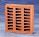 215mm x 215mm red (terracotta)